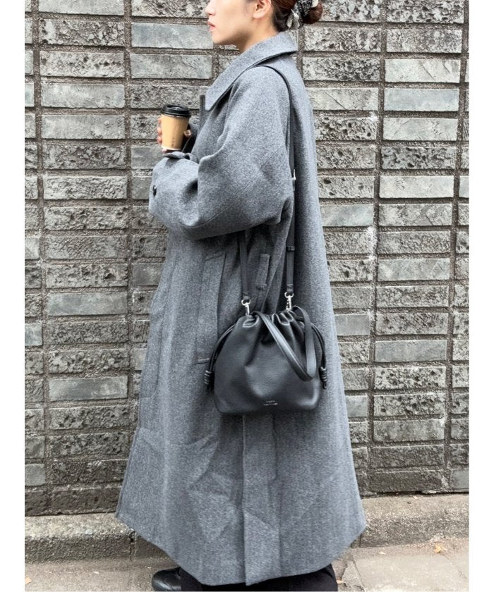 ドロー DRAW DRAW テックメルトン ダブルBIGコート (グレー) グレー