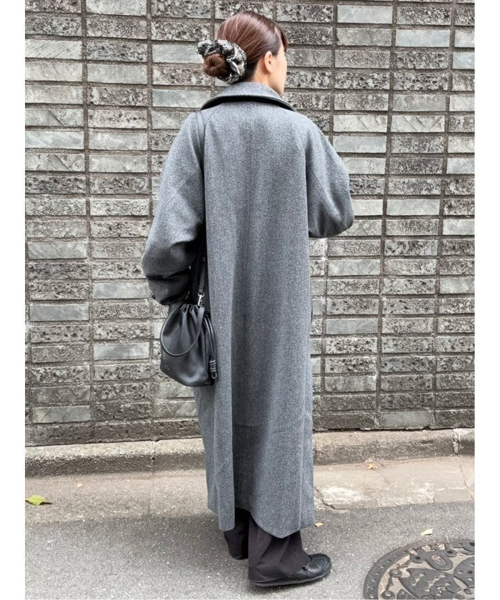 ドロー DRAW DRAW テックメルトン ダブルBIGコート (グレー) グレー