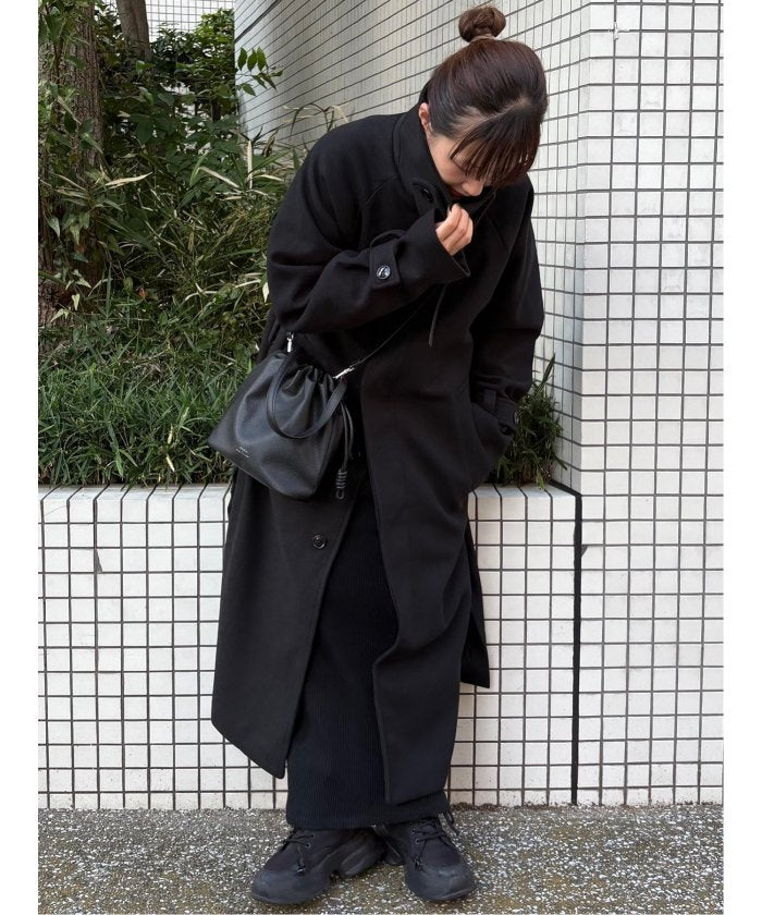 ドロー DRAW DRAW テックメルトン ダブルBIGコート (グレー) グレー