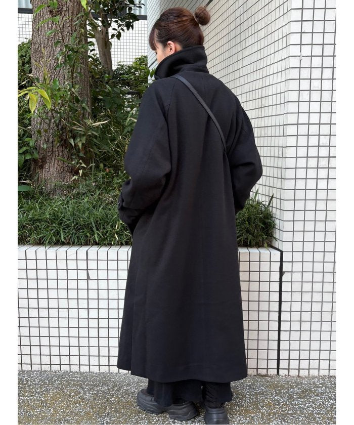 ドロー DRAW DRAW テックメルトン ダブルBIGコート (グレー) グレー