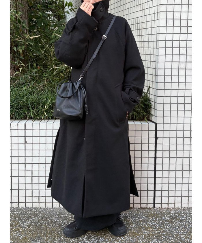 ドロー DRAW DRAW テックメルトン ダブルBIGコート (グレー) グレー