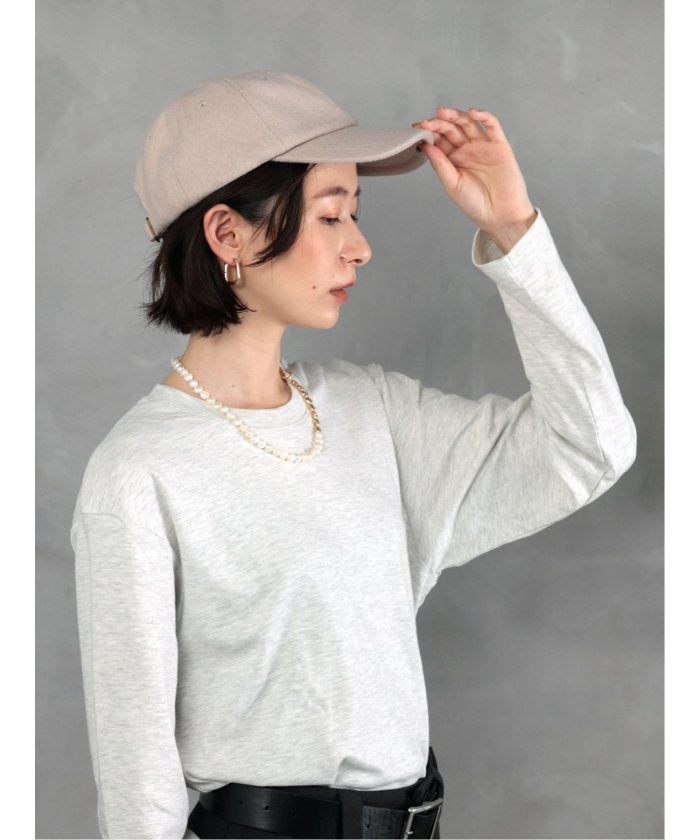 ドロー DRAW DRAW メルトンキャップ (アイボリー) 紺