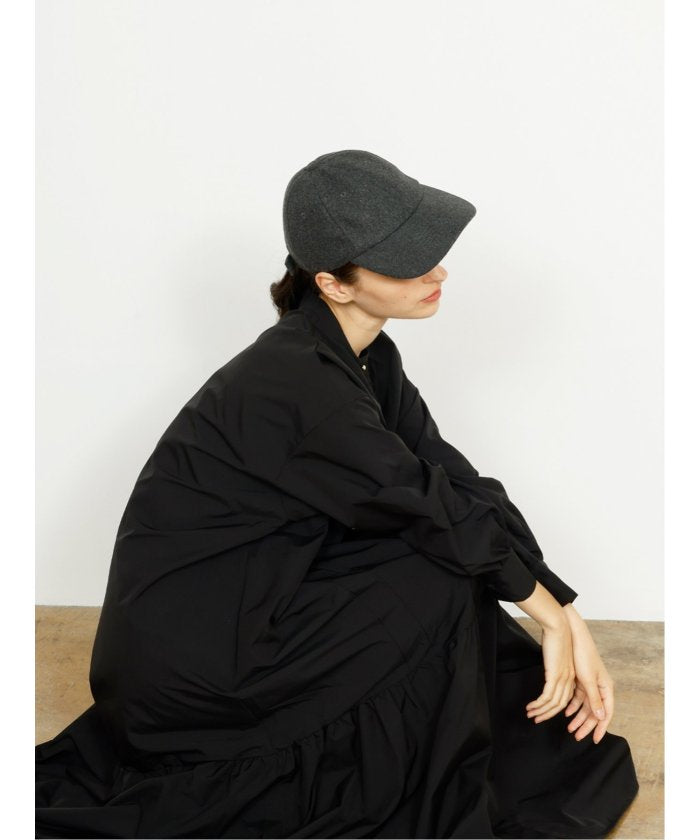 ドロー DRAW DRAW メルトンキャップ (アイボリー) 紺