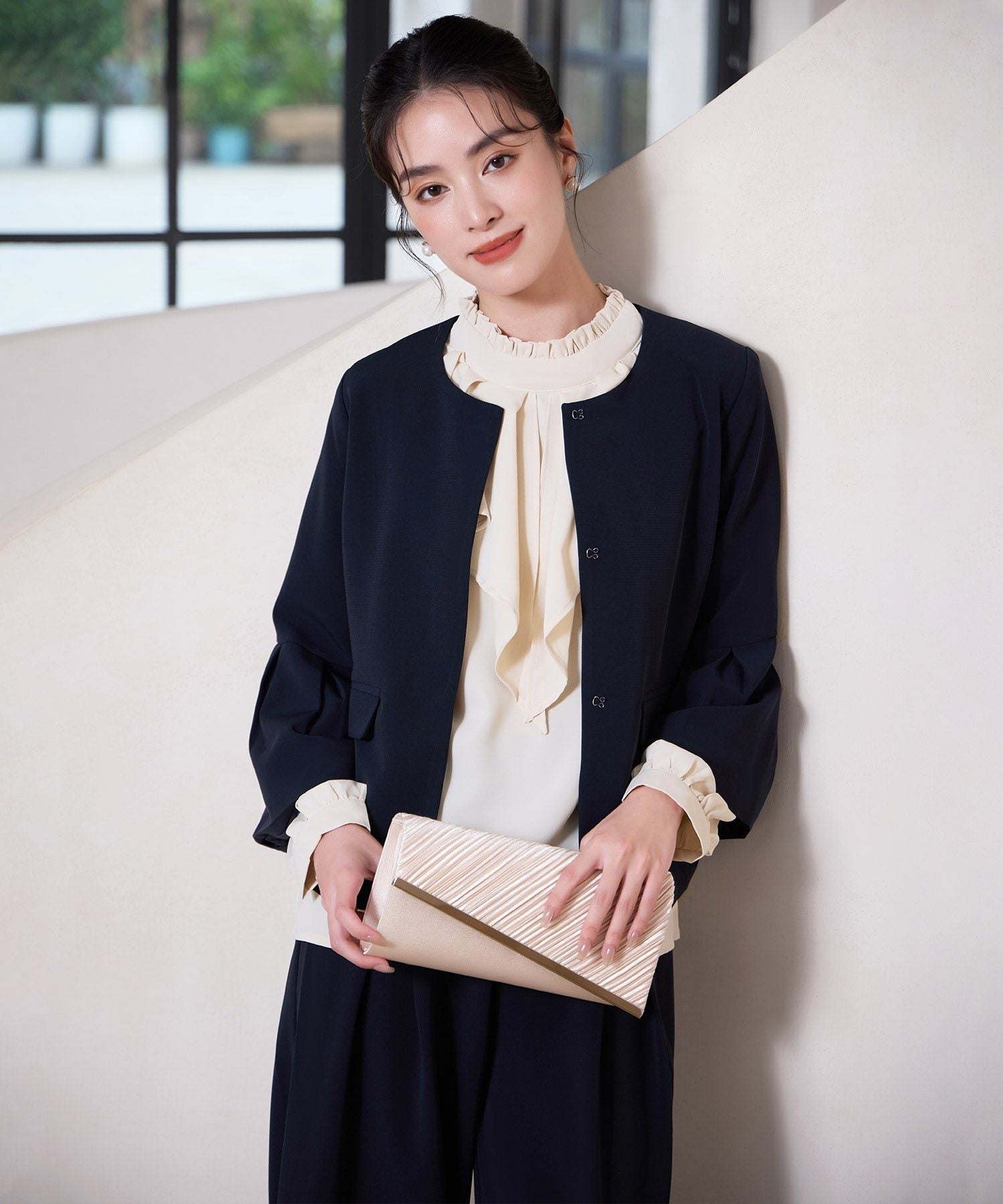 ドレスプラス DRESS+ セットアップ 2点セットパーティー ワイドパンツドレス