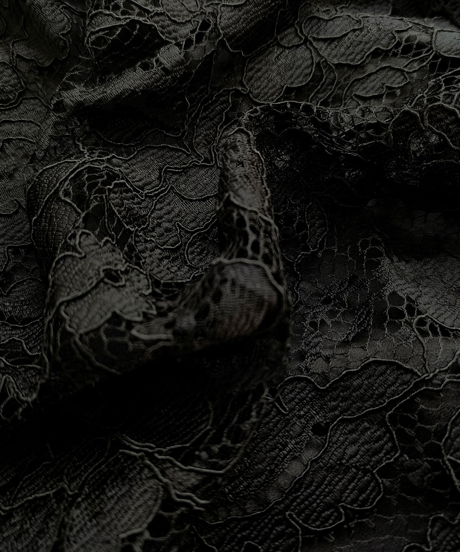 ドレスプラス DRESS+ 総レースが大人上品なドレスワンピース (ネイビー) ネイビー