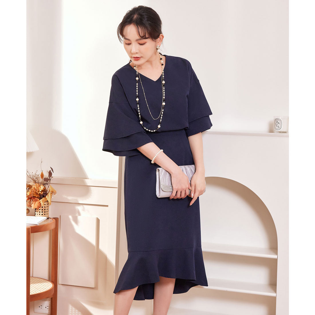 DRESS+ Formal Setup Flared Skirt 2way