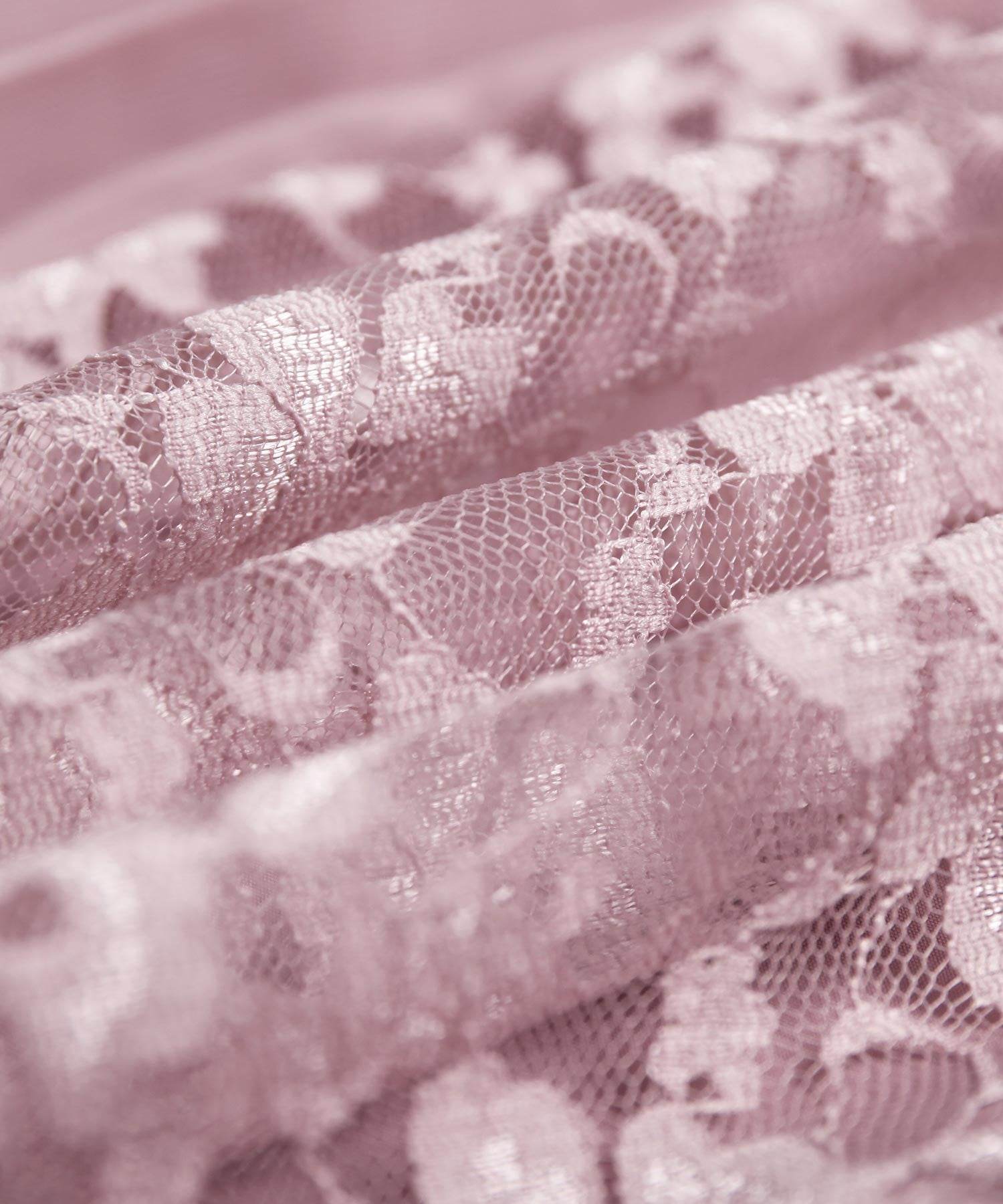 DRESS+ One-piece dress, lace mid-length, all-lace, wedding