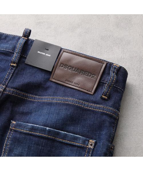 ディースクエアード Dsquared2 DSQUARED2 ジーンズ Skater Jean スケーター S74LB1737 D30010 (470/インディゴブルー) 470/インディゴブルー