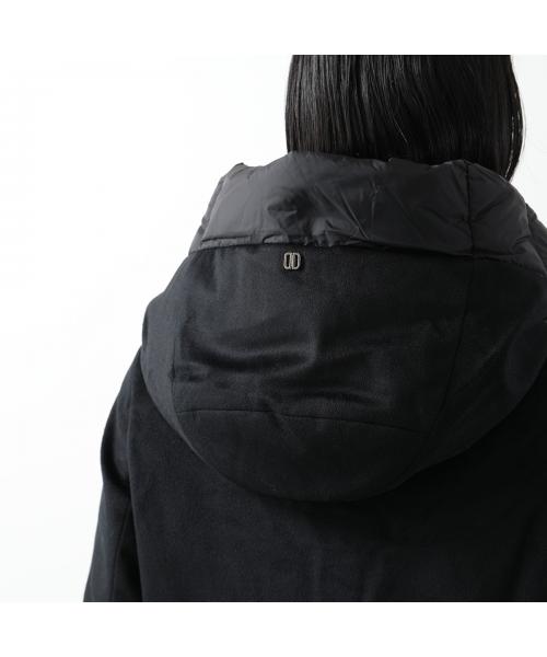 デュノ DUNO DUNO ダウンコート BALLONーX PRATO/MEST ウール切替 フーテッド (19/ベージュ) 19/ベージュ