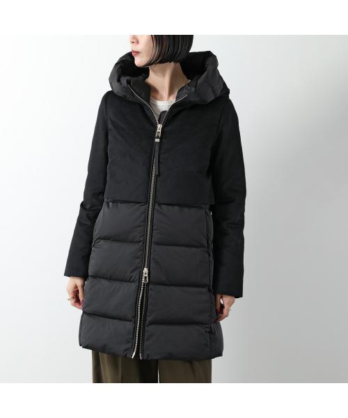 デュノ DUNO DUNO ダウンコート BALLONーX PRATO/MEST ウール切替 フーテッド (901/ブラック) 901/ブラック