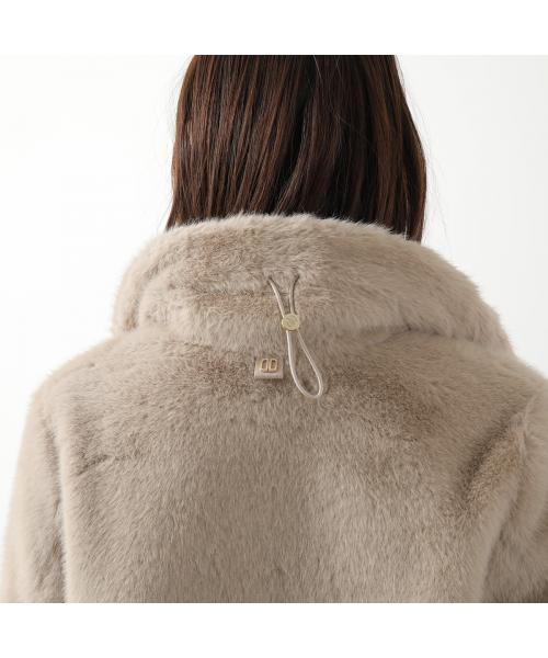 デュノ DUNO DUNO ショートブルゾン MANILA PEJO マニラ エコファー (22/ベージュ) 22/ベージュ