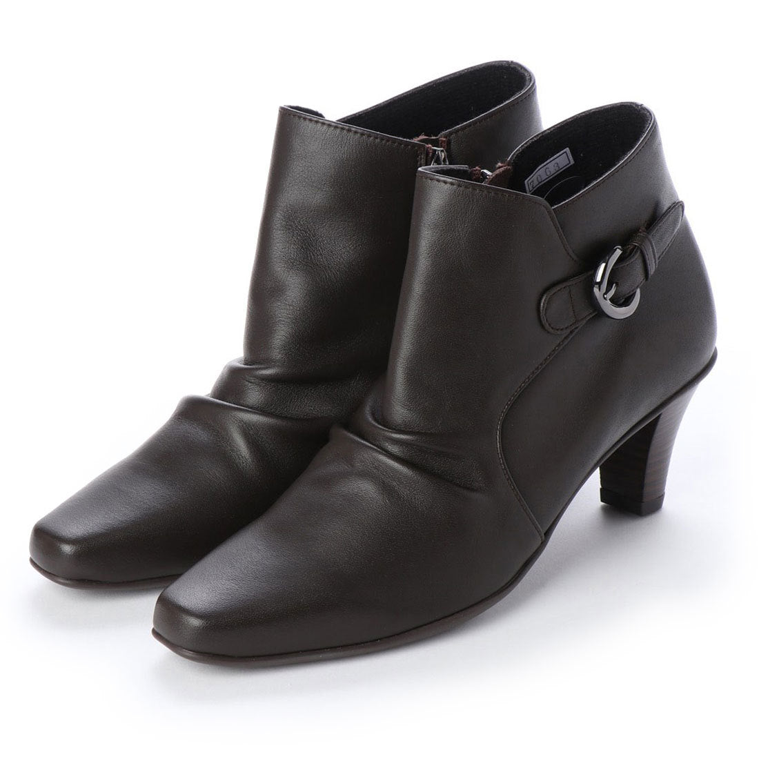 Espresso Comfortable soft leather rubber sole design elegant boots