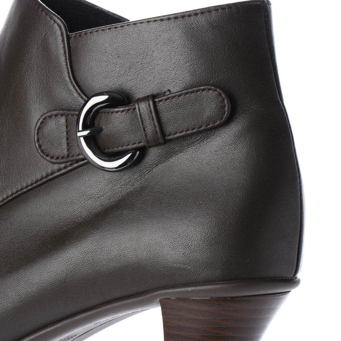 Espresso Comfortable soft leather rubber sole design elegant boots
