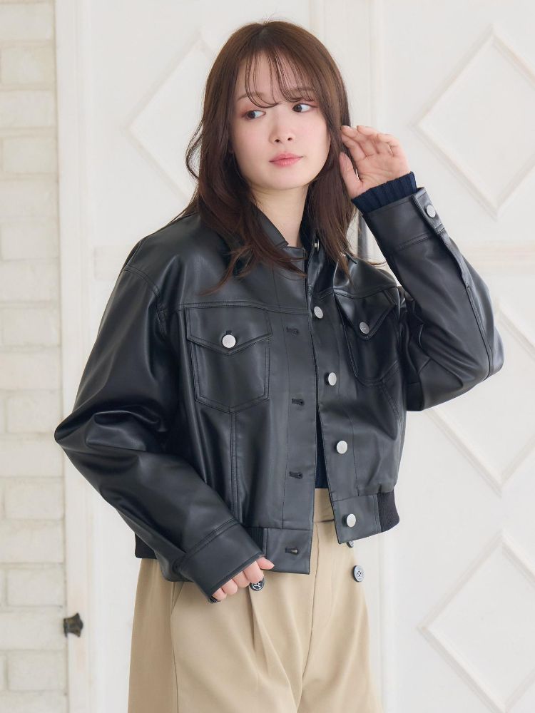 エムズエキサイト ems excite パッチ付FレザーBZ (BRN0) BRN0