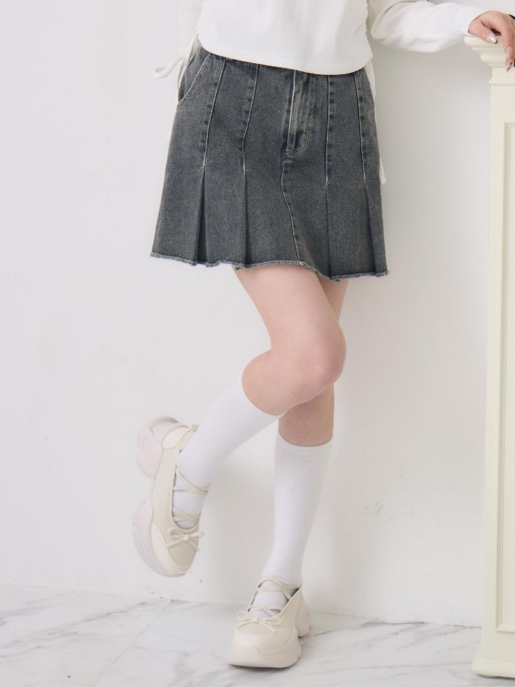 エムズエキサイト ems excite アソートプリーツミニSK (BLK1) BLK1