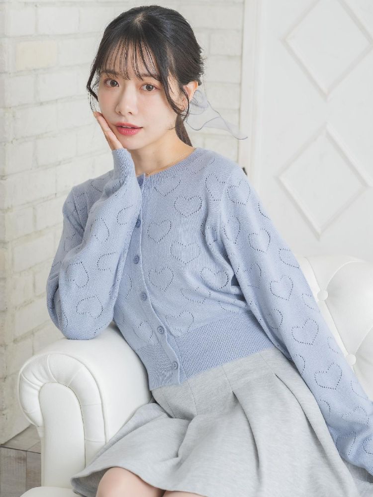 エムズエキサイト ems excite ハートスカシカーデ (RED0) RED0