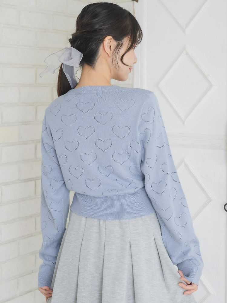 エムズエキサイト ems excite ハートスカシカーデ (RED0) RED0