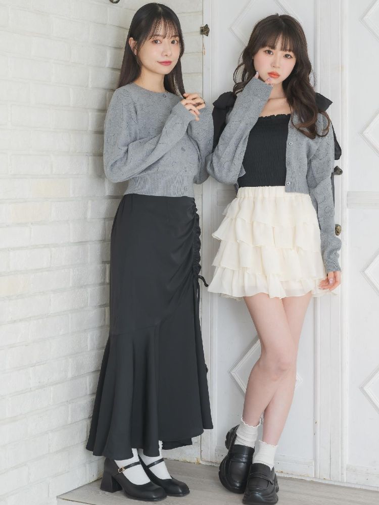 エムズエキサイト ems excite ハートスカシカーデ (RED0) RED0