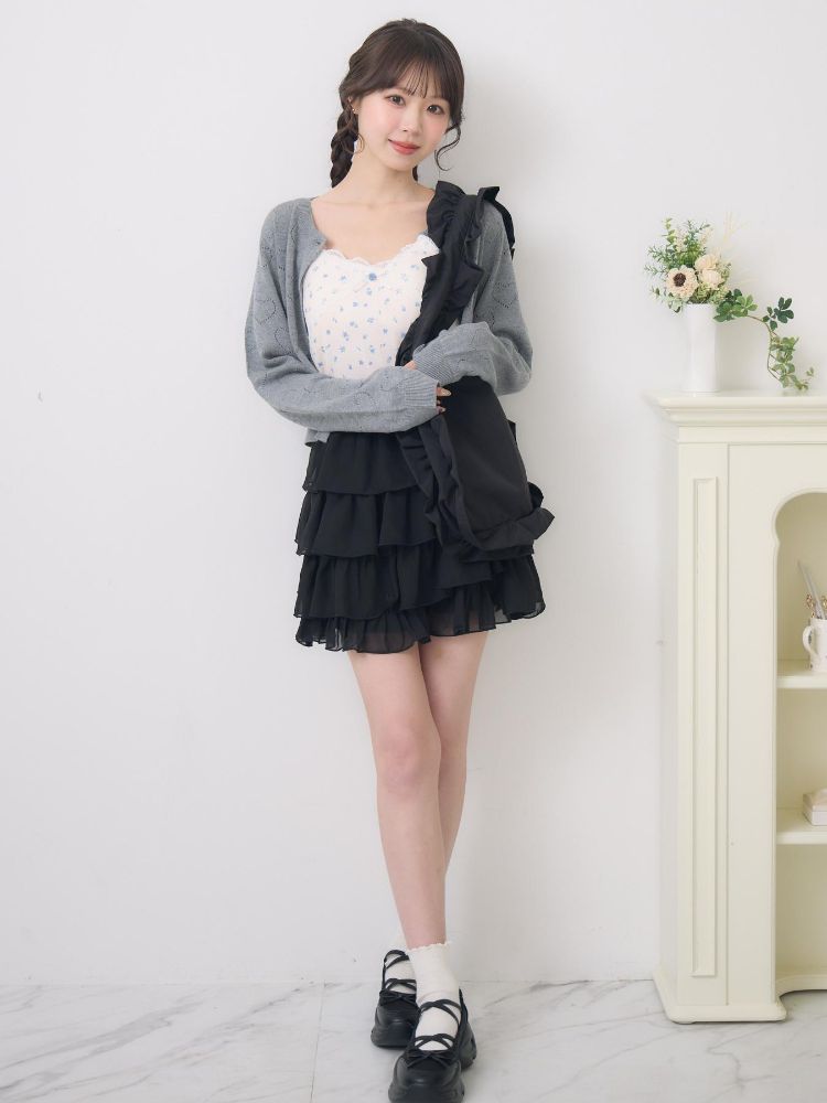 エムズエキサイト ems excite ハートスカシカーデ (RED0) RED0