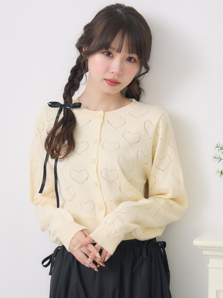 エムズエキサイト ems excite ハートスカシカーデ (YEL0) YEL0