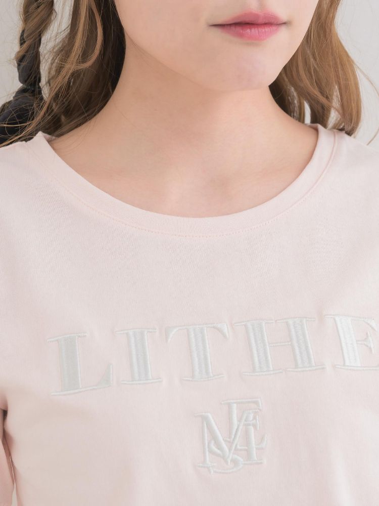 エムズエキサイト ems excite ロゴ刺繍TEE (WHT2) WHT2