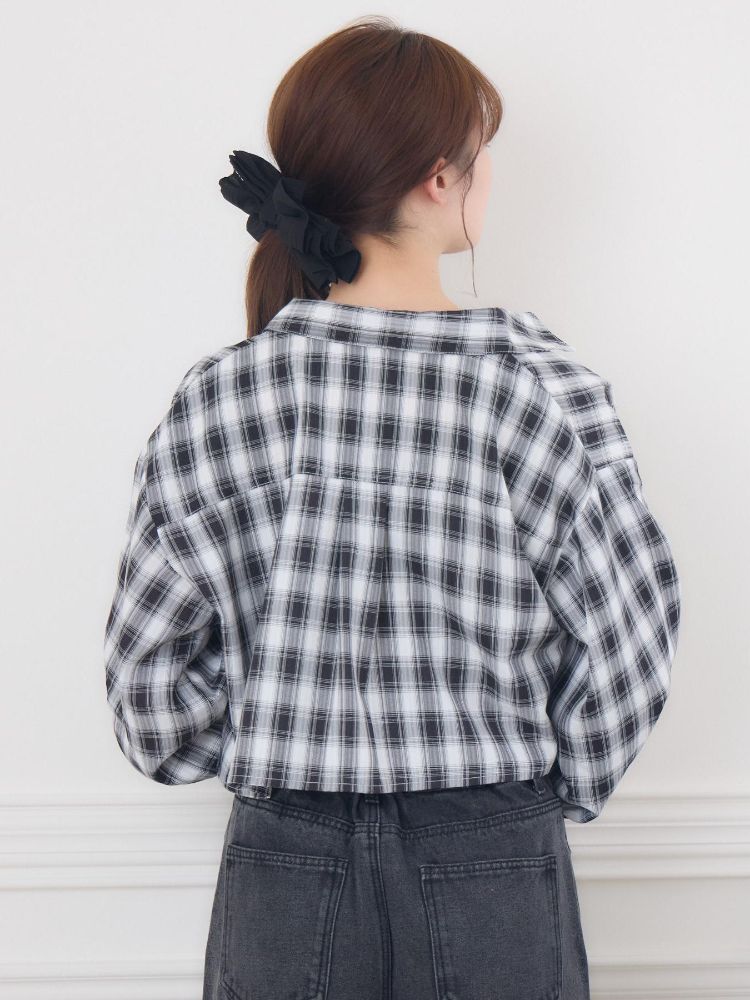 エムズエキサイト ems excite チェックSH&キャミSET (C/BLU) C/BLU