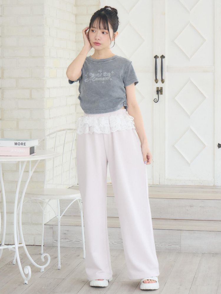 エムズエキサイト ems excite ウエストレーススウェットPT (GRY0) GRY0