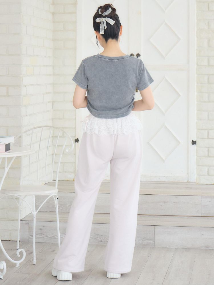 エムズエキサイト ems excite ウエストレーススウェットPT (GRY0) GRY0