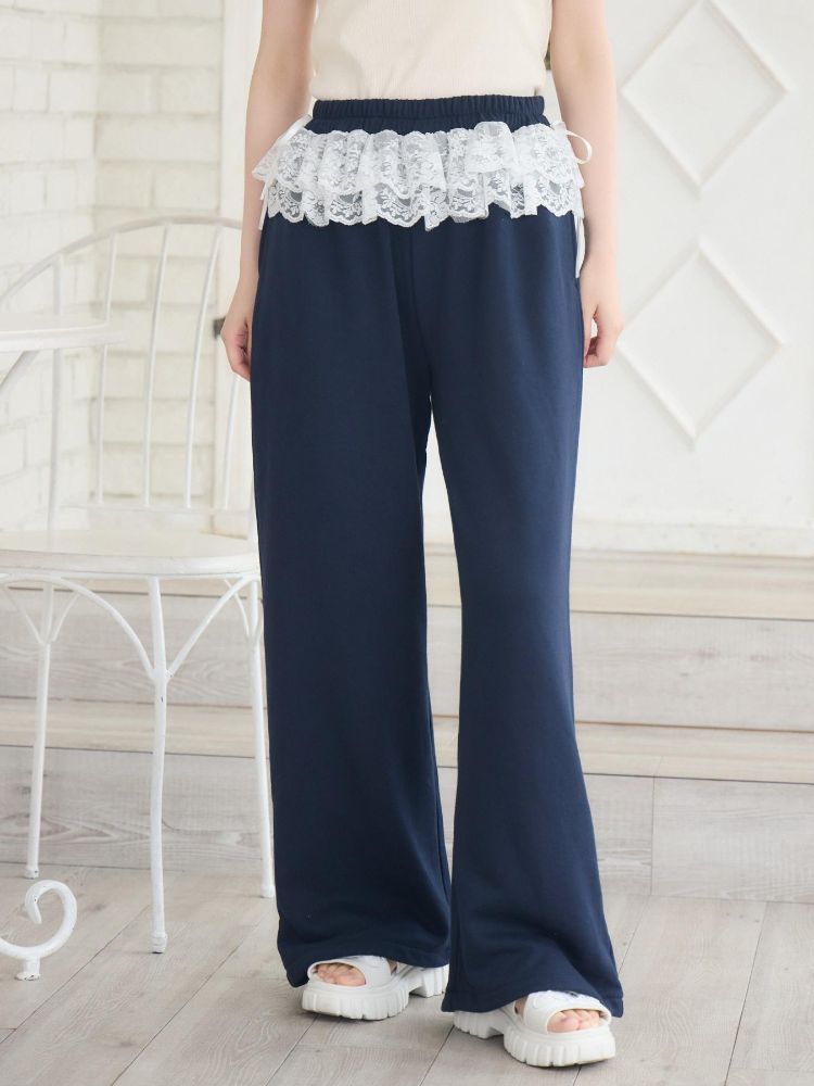 エムズエキサイト ems excite ウエストレーススウェットPT (GRY0) GRY0