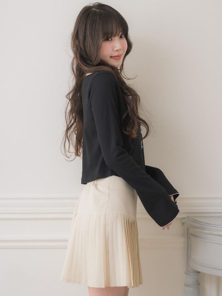 エムズエキサイト ems excite BIGカラーレイヤード風CT (GRY1) GRY1