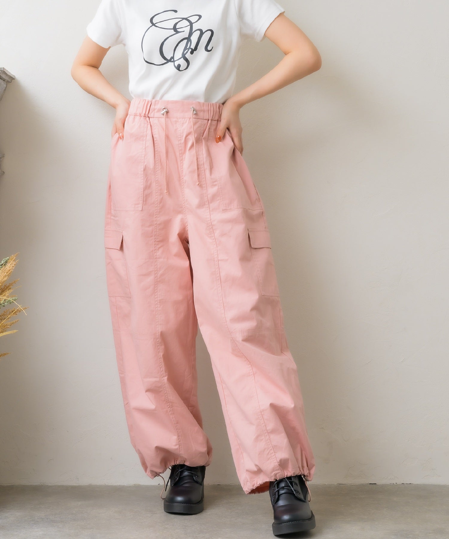 エムズエキサイト ems excite ワイドカーゴパンツ