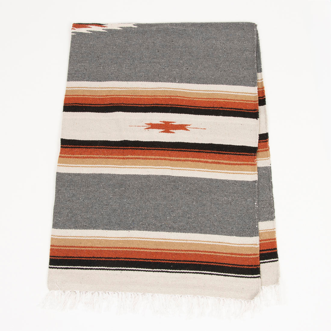 エルパソサドルブランケット El Paso SADDLE BLANKET El Paso SADDLE BLANKET NEW WEST DIAMOND CENTER BLANKETS (グレー) グレー