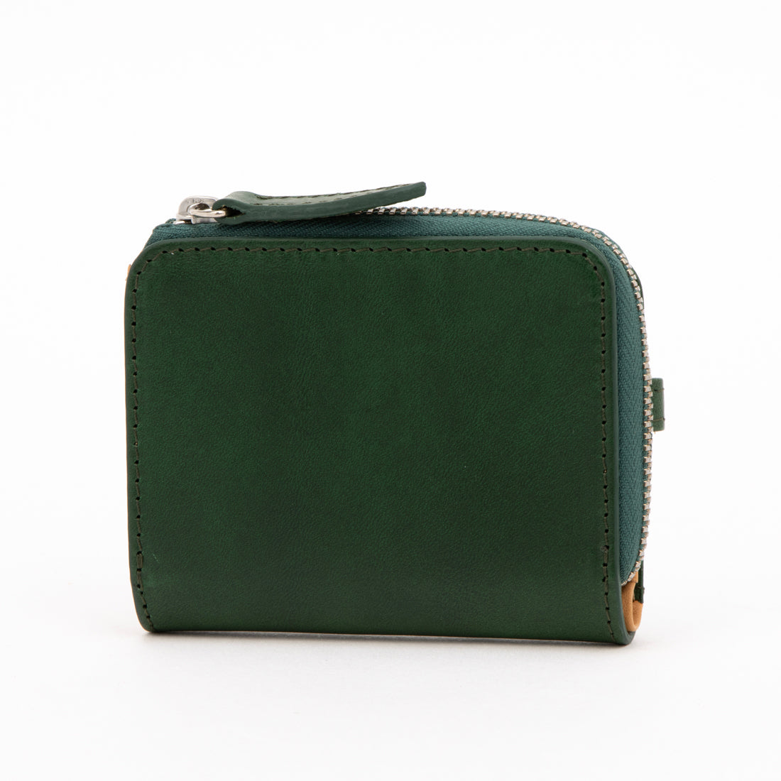 イーモノ e-mono キーケース メンズ 小銭入れ付き 本革 牛革 6連 イタリアンレザー ブッテーロ ミニ財布 エイジング 経年変化 (グリーン) グリーン