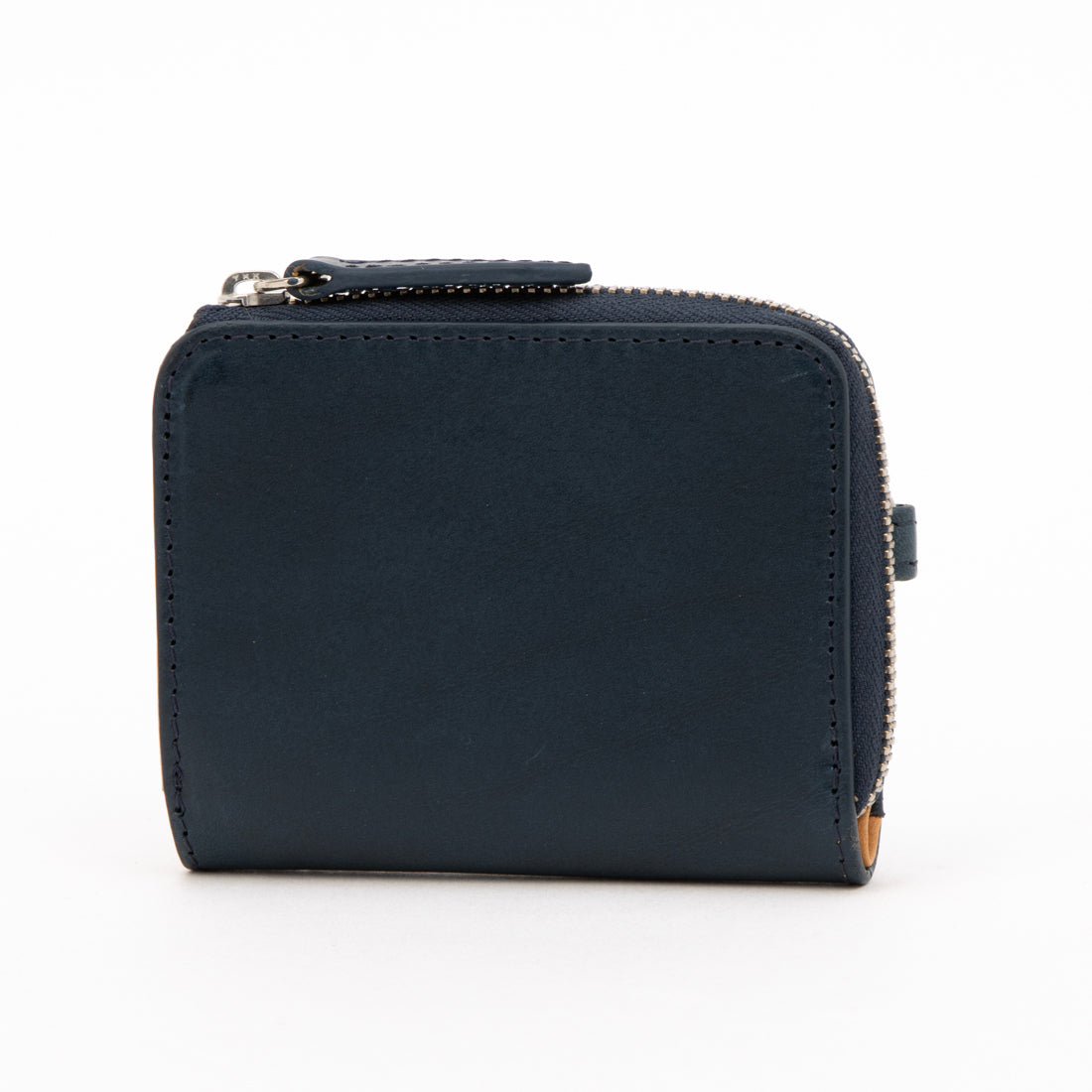 イーモノ e-mono キーケース メンズ 小銭入れ付き 本革 牛革 6連 イタリアンレザー ブッテーロ ミニ財布 エイジング 経年変化 (ネイビー) ネイビー