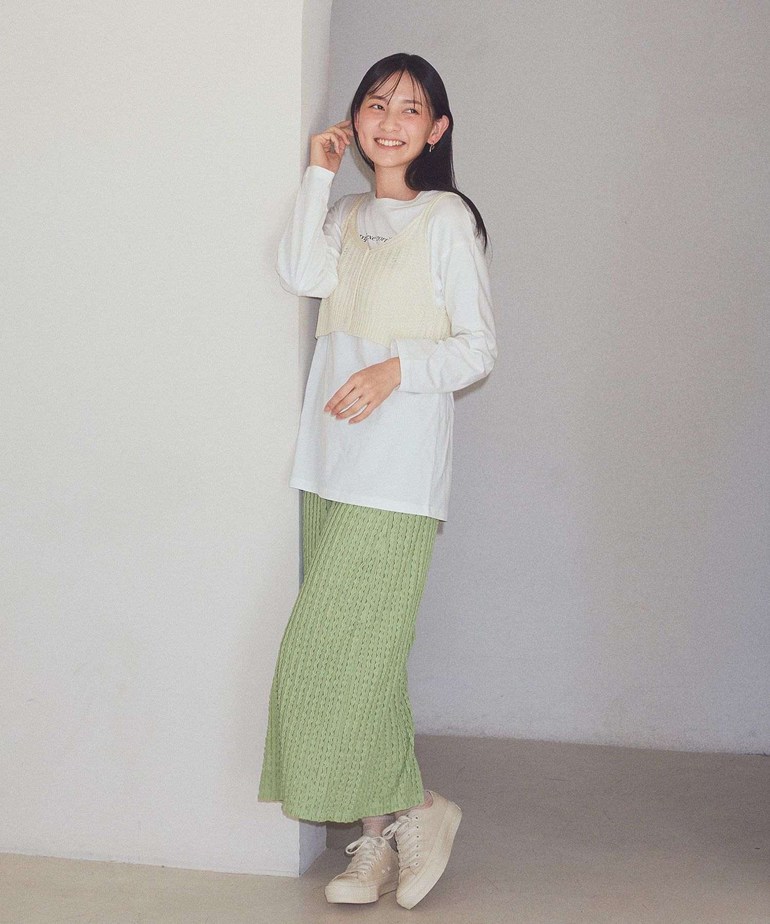 アースミュージックアンドエコロジー earth music&ecology CONVERSE×earth ALL STAR PLTS (イエロー) イエロー