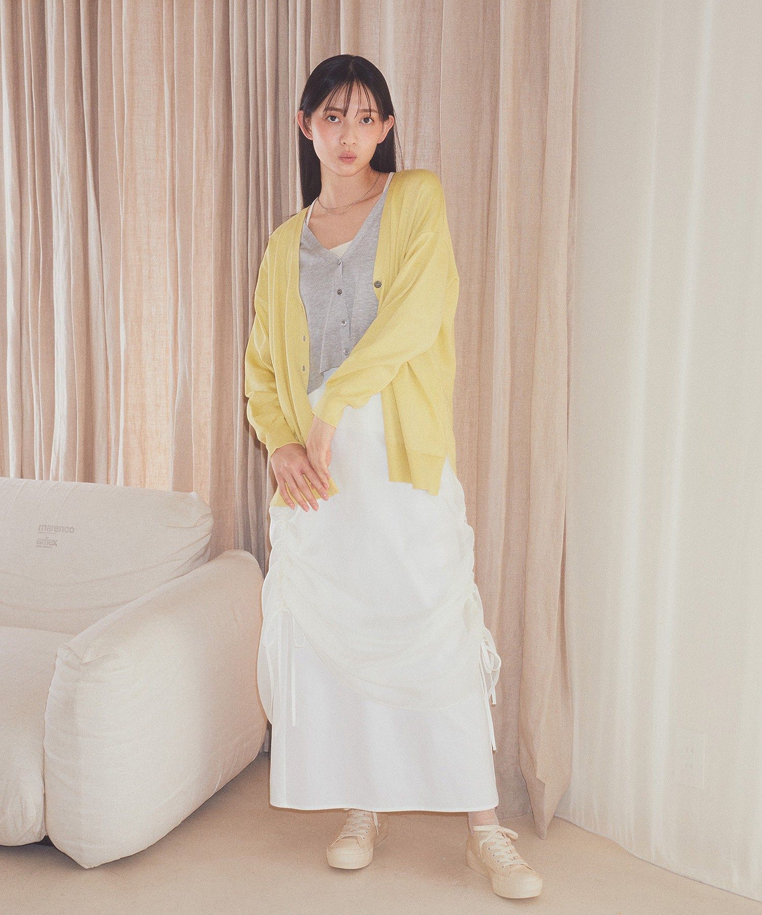 アースミュージックアンドエコロジー earth music&ecology CONVERSE×earth ALL STAR PLTS (イエロー) イエロー