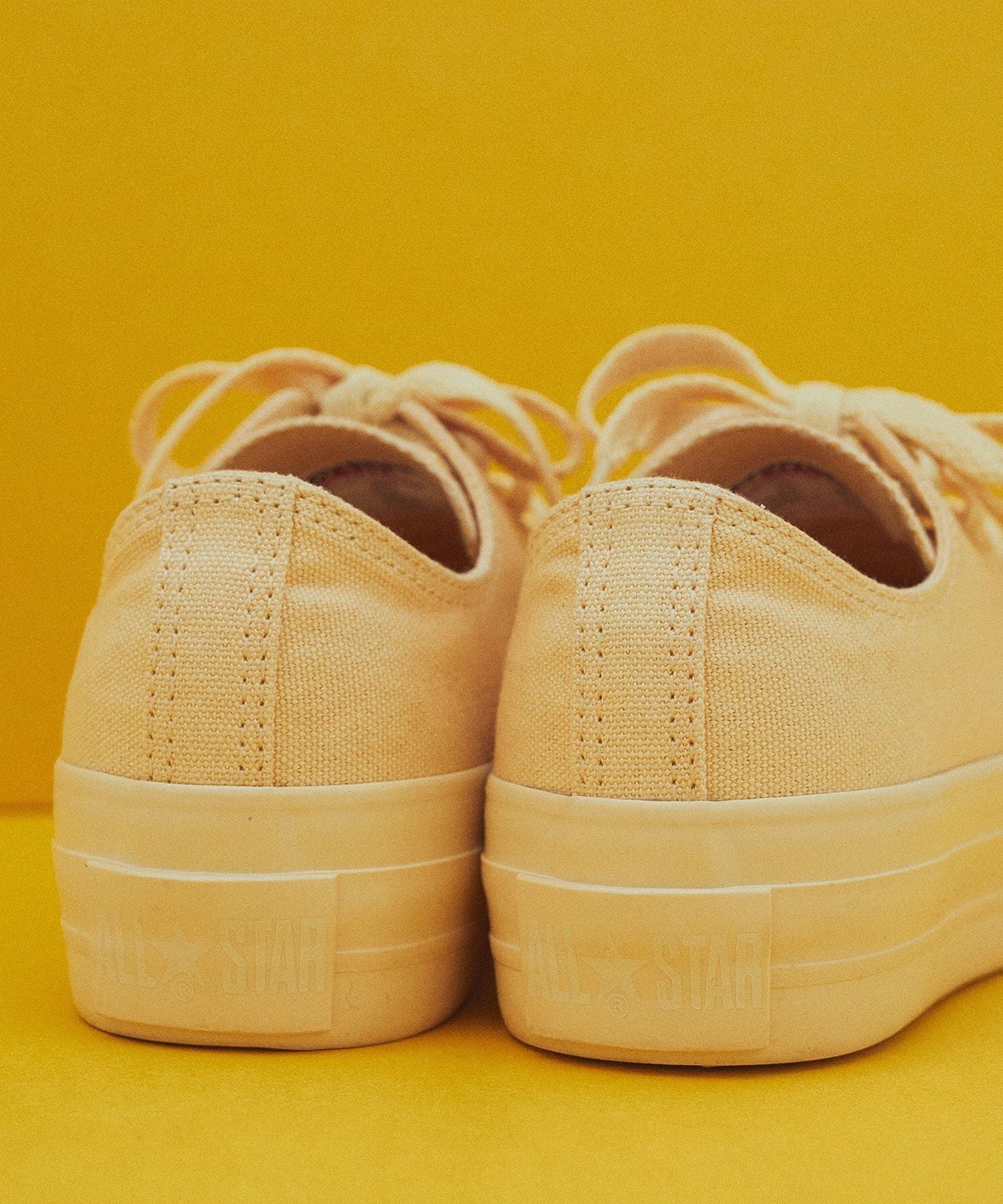 アースミュージックアンドエコロジー earth music&ecology CONVERSE×earth ALL STAR PLTS (イエロー) イエロー