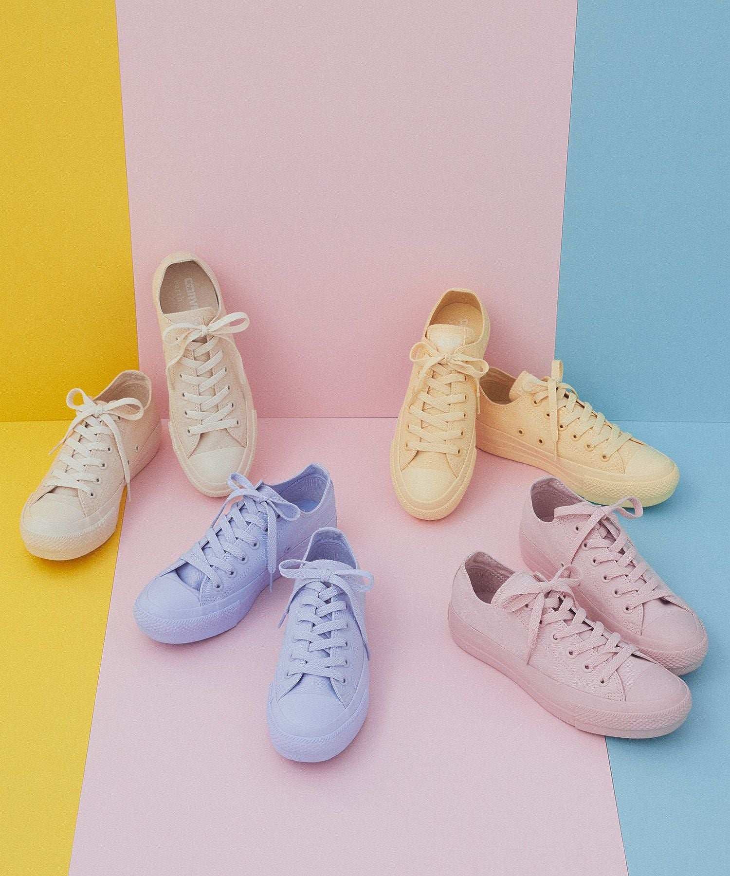 アースミュージックアンドエコロジー earth music&ecology CONVERSE×earth ALL STAR PLTS (ピンク) ピンク