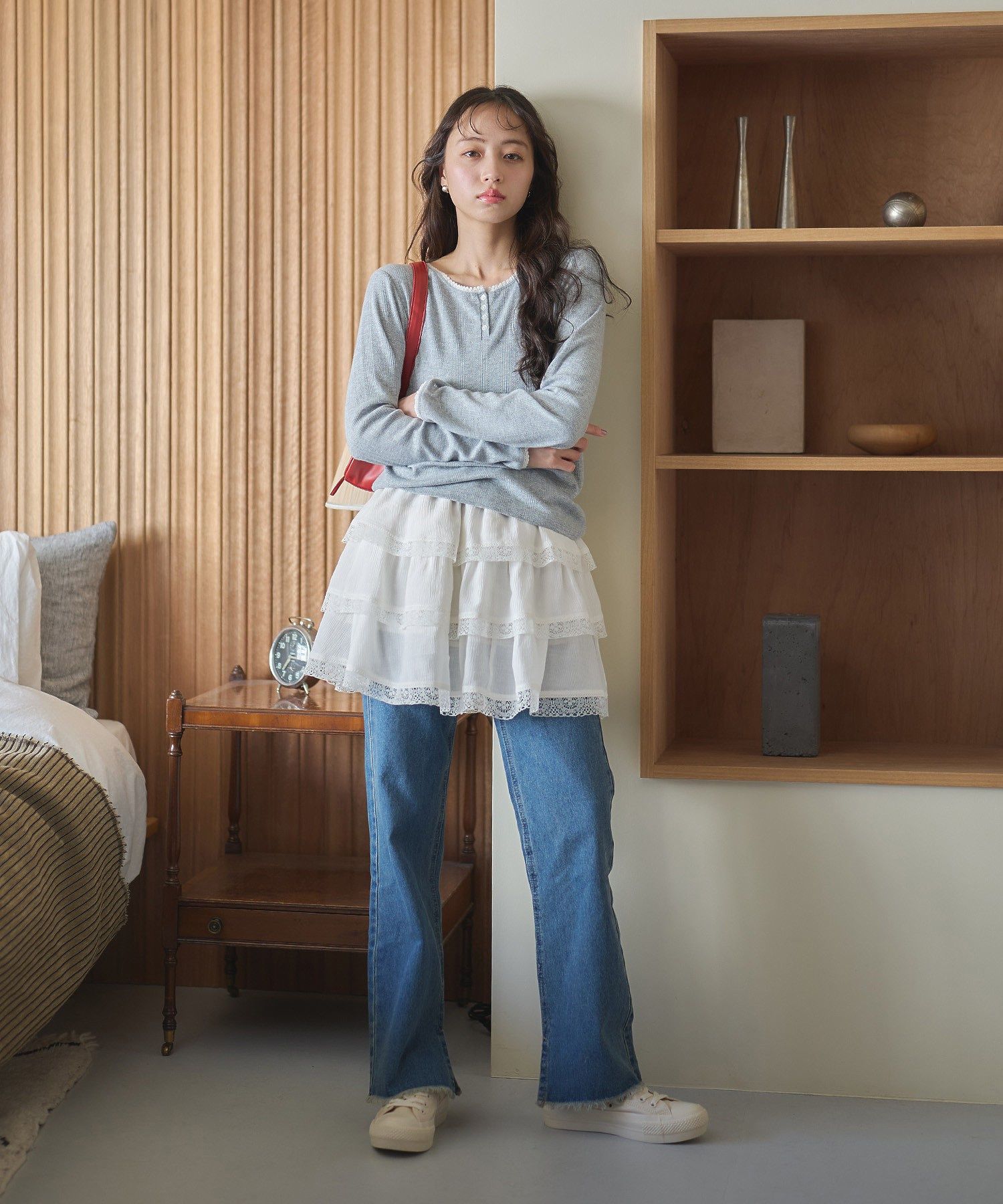 アースミュージックアンドエコロジー earth music&ecology CONVERSE×earth ALL STAR PLTS (ピンク) ピンク