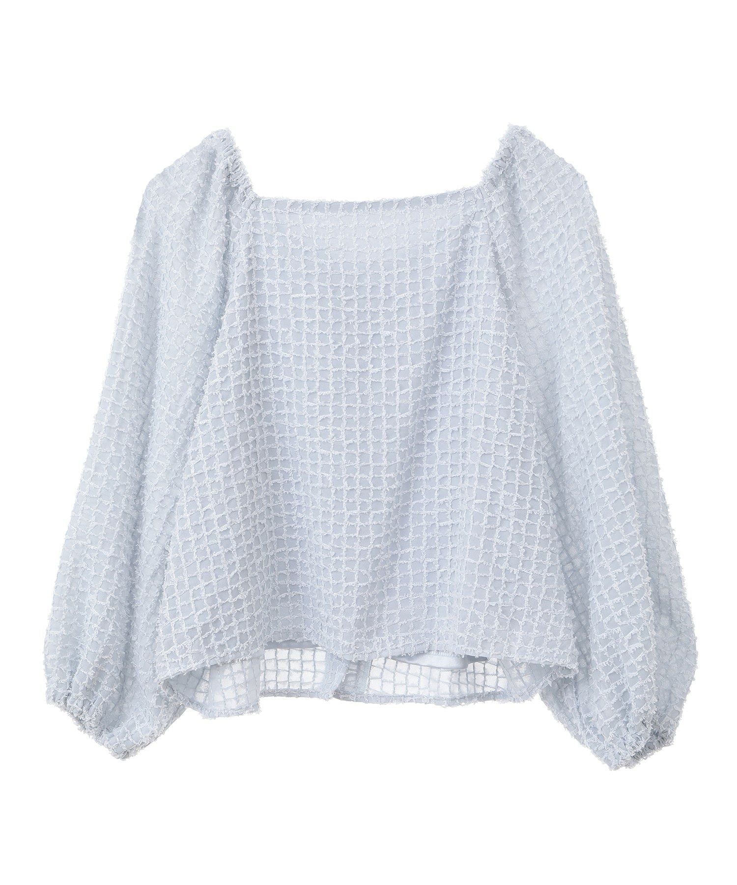 アースミュージックアンドエコロジー earth music&ecology 前後2wayミニフリンジブラウス (オフホワイト) オフホワイト