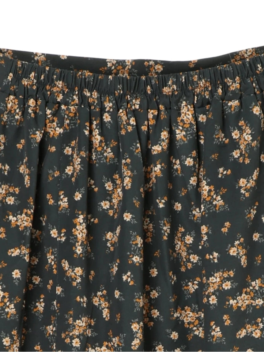 アースミュージックアンドエコロジー earth music&ecology サイドボタンスカート (ライトベージュ) ライトベージュ