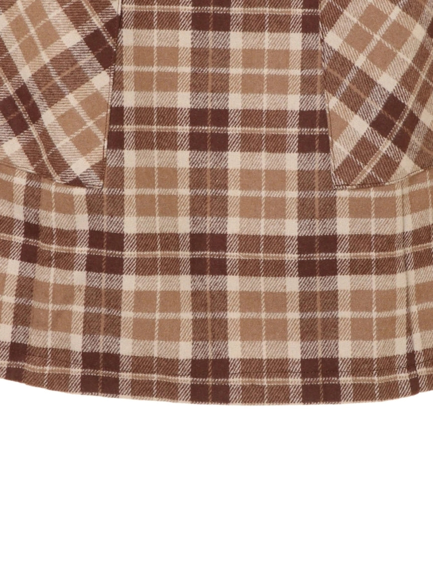 アースミュージックアンドエコロジー earth music&ecology ポケット付台形ミニスカート (グリーン) グリーン