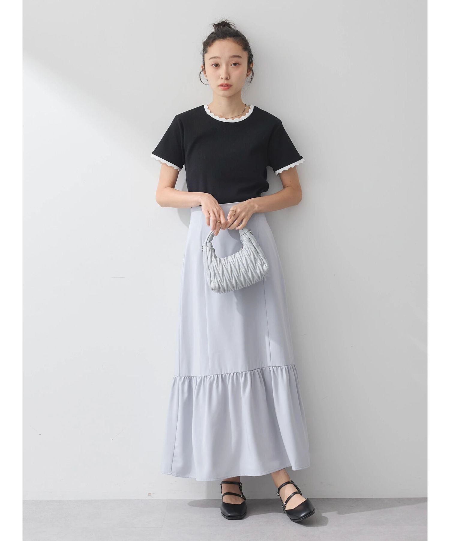 earth music&ecology earth music&ecology 多功能背心蝴蝶結吊帶連衣裙