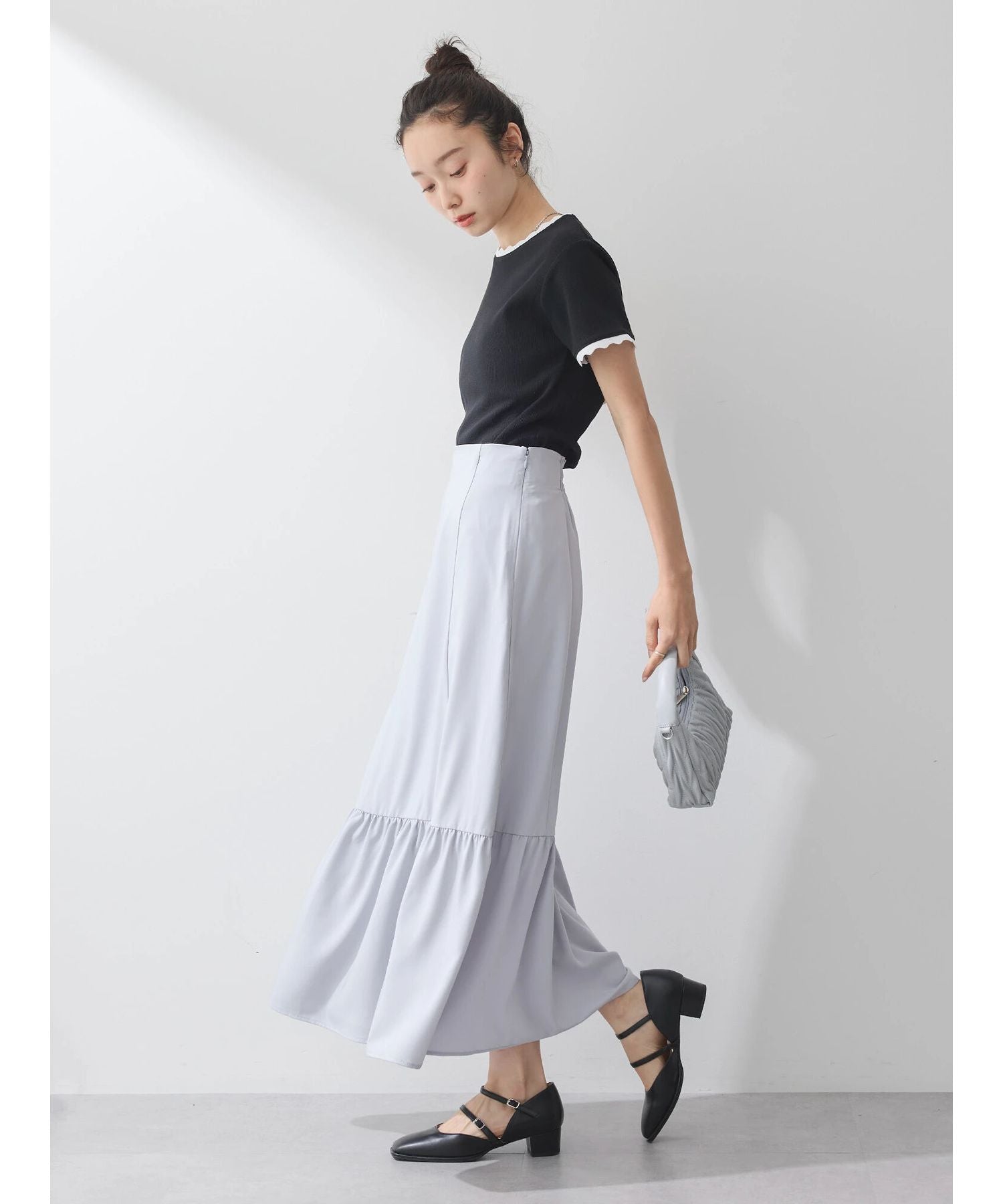 earth music&ecology earth music&ecology 多功能背心蝴蝶結吊帶連衣裙