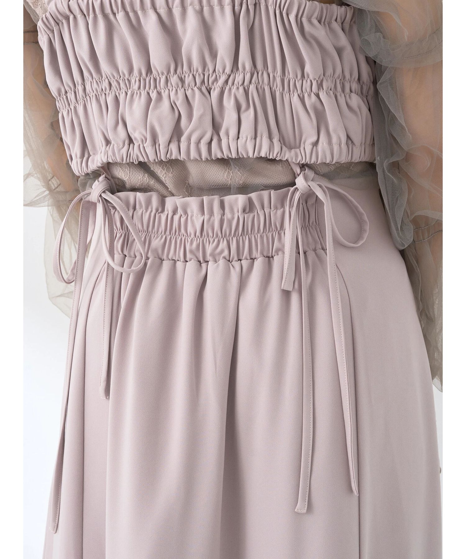 earth music&ecology earth music&ecology 多功能背心蝴蝶結吊帶連衣裙