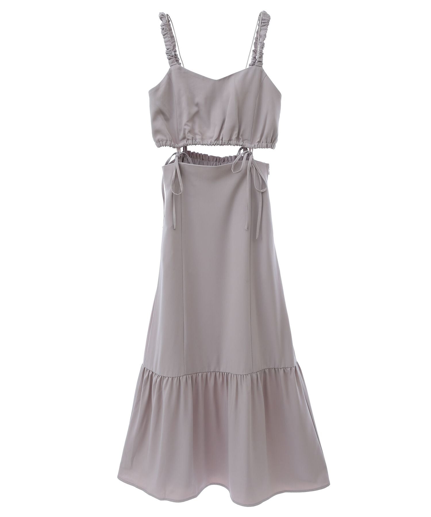 earth music&ecology earth music&ecology 多功能背心蝴蝶結吊帶連衣裙