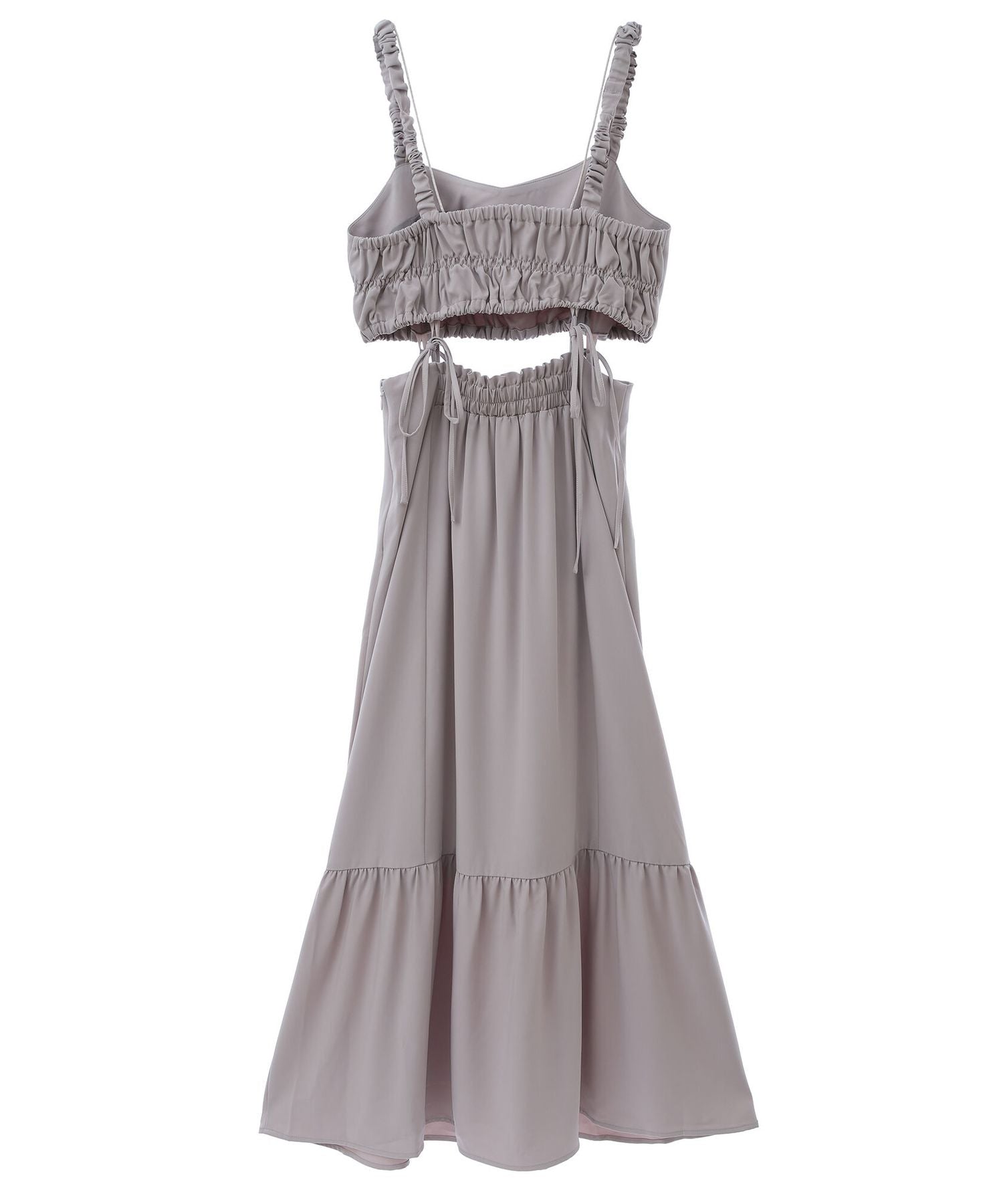 earth music&ecology earth music&ecology 多功能背心蝴蝶結吊帶連衣裙