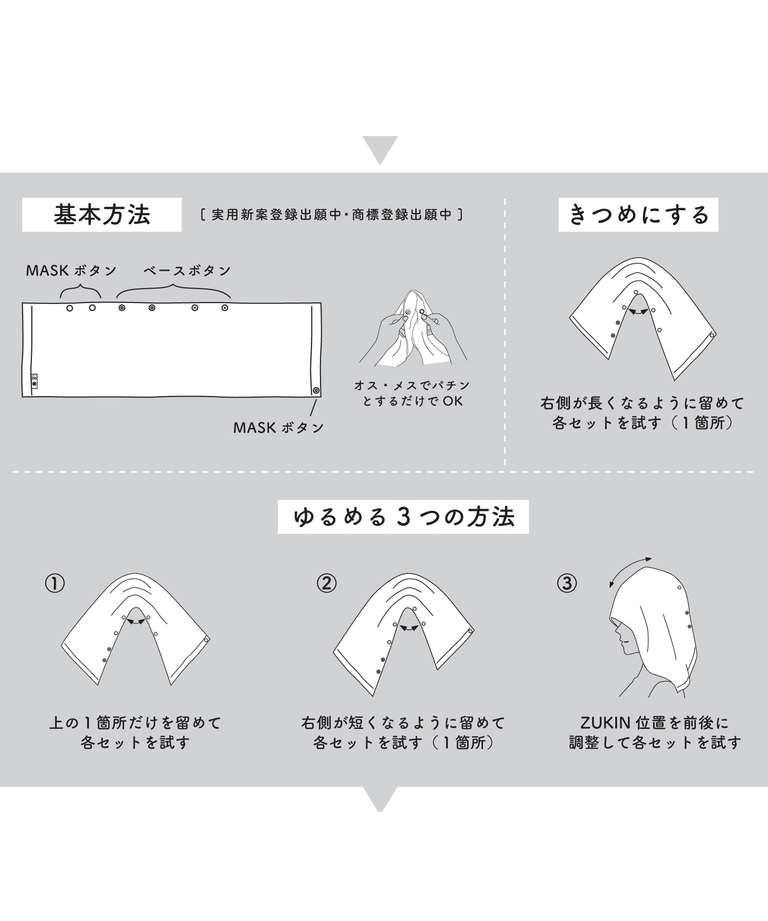 ゲンショウテン GEN SHO-TEN 【WEB限定】サウナハットタオル 5つのカバー 両面パイル
