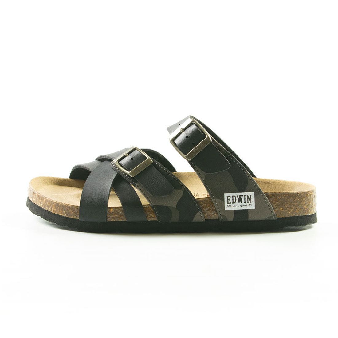 エドウィン EDWIN メンズ サンダル コンフォートサンダル フットベットサンダル 25 26 27 28 EW9166 敬老の日 プレゼント