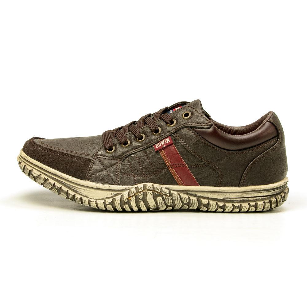 EDWIN sneakers for men, casual shoes, low-cut, walking shoes, 345, Father's Day
